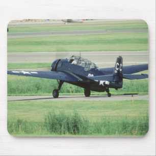 Mousepad Grumman TBF/TBM Avenger Marinha porta-aviões torpe