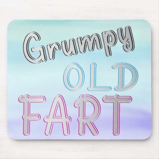 Mousepad Grumpy Old Fart (Frente)