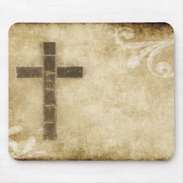 Mousepad Grunge #2B transversal - papel horizontal do (Frente)