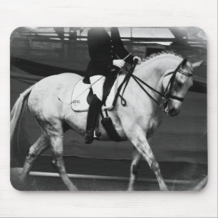 Mousepad Grunge do cavalo do adestramento