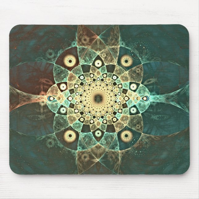 Mousepad Grunge fractal (Frente)