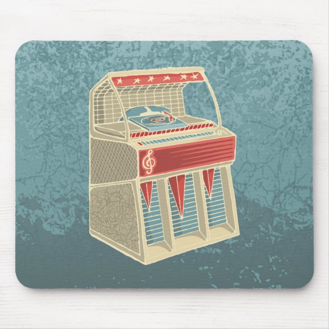 Mousepad Grunge Jukebox (Frente)