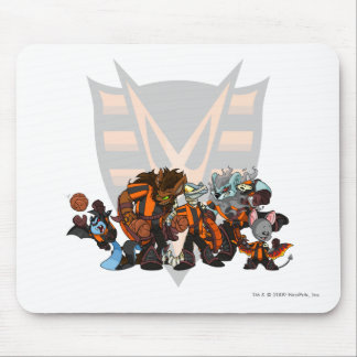 Mousepad Grupo assombrado equipe das madeiras