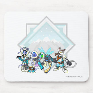 Mousepad Grupo da montanha do terror da equipe