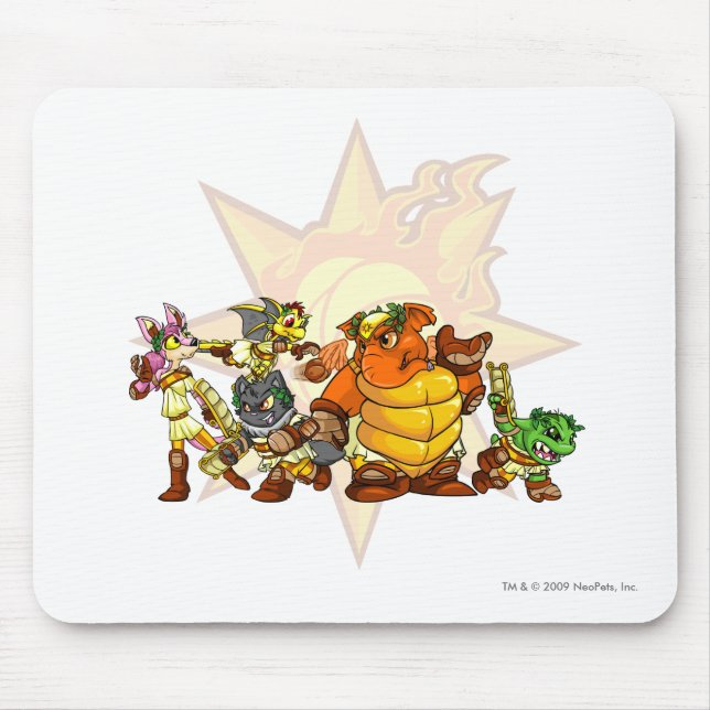 Mousepad Grupo de Altador da equipe (Frente)