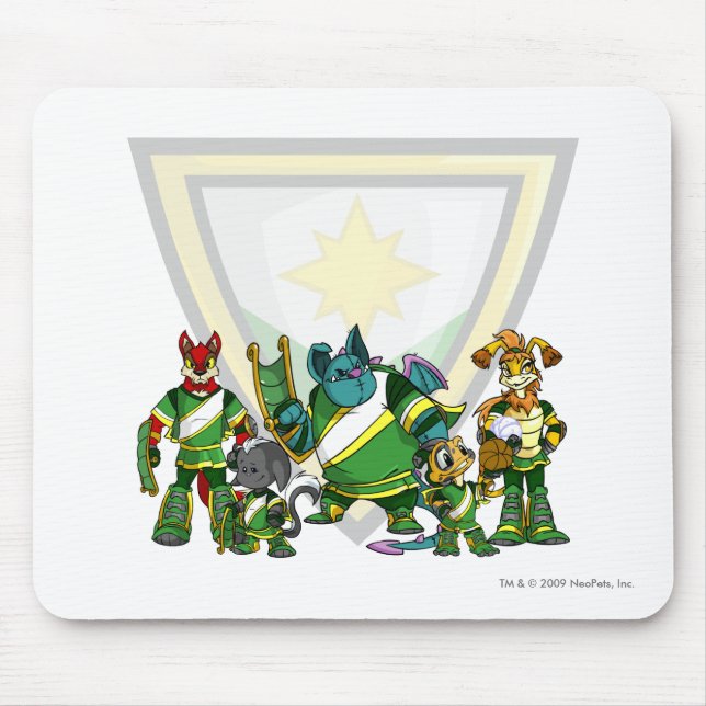 Mousepad Grupo de Brightvale da equipe (Frente)