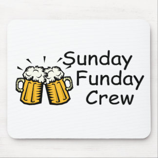 Mousepad Grupo de domingo Funday (cerveja)