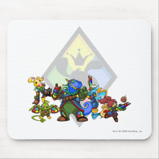Mousepad Grupo de ilha de Roo da equipe