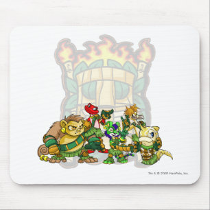 Mousepad Grupo de ilha do mistério da equipe