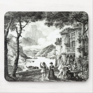 Mousepad Grupo de palco para o ato III 'de Le Castelo