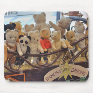 Mousepad Grupo De Ursos Antigos De Teddy