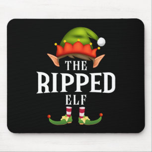 Mousepad Grupo Elf Engraçado Festa de Natal do Partido Paja