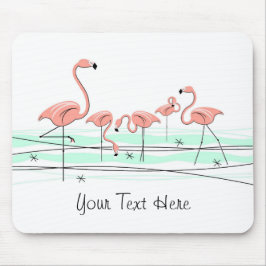 Mousepad Grupo Flamingo Oceano "Texto"