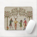Mousepad Grupo Minstrel de Animais das Florestas<br><div class="desc">Minstrel Group por Fab Funky.  Apresenta um grupo de animais florestais tocando música juntos embaixo de árvores do outono. | 191622D</div>