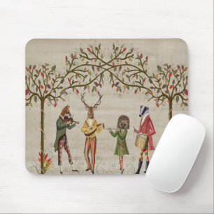 Mousepad Grupo Minstrel de Animais das Florestas