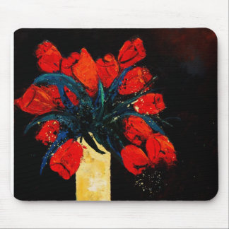 Mousepad grupo vermelho das tulipas