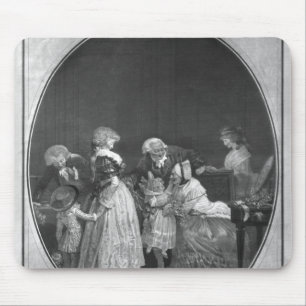 Mousepad Grupos de flores ou de avó da comemoração