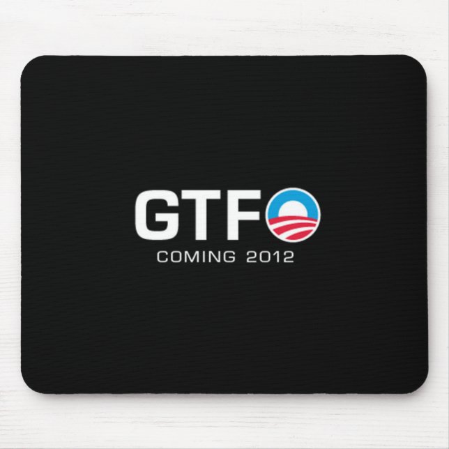 Mousepad GTFO - Vindo 2012 (Frente)