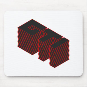 Mousepad GTI empilhado