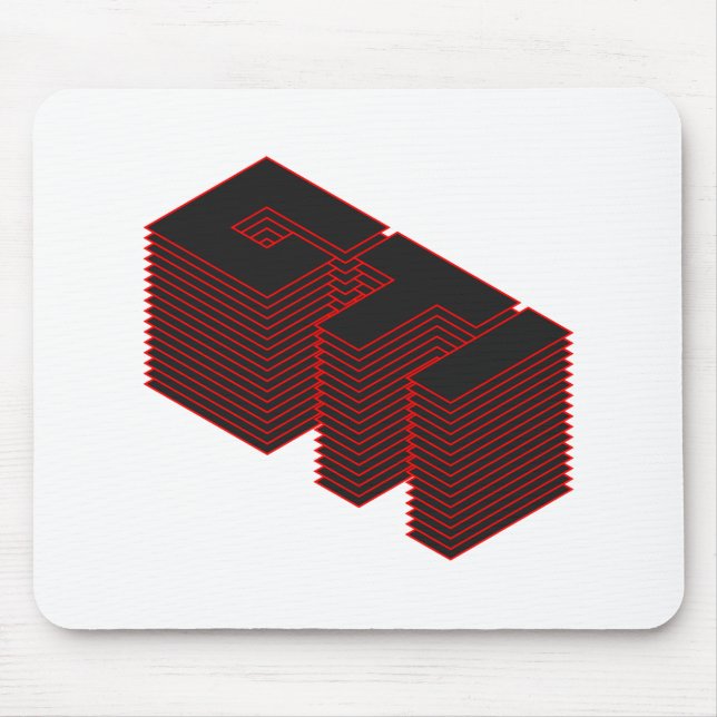 Mousepad GTI empilhado (Frente)