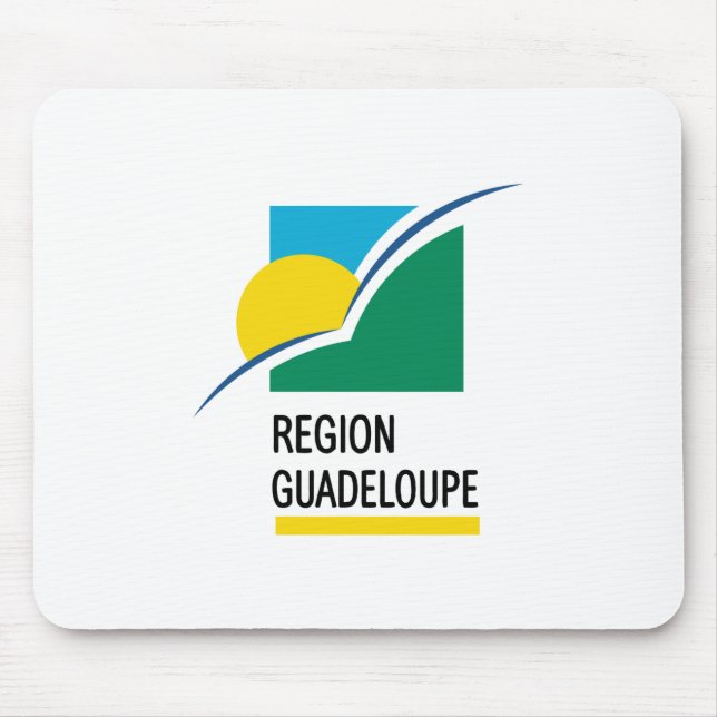Mousepad Guadeloupe Flag (Frente)