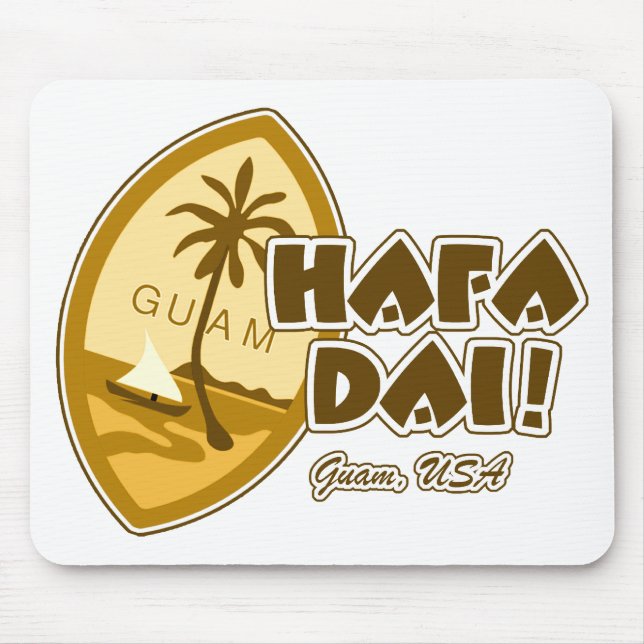 Mousepad Guam Hafa Dai (Frente)