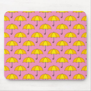 Mousepad Guarda-chuva amarela