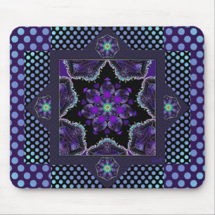 Mousepad Guarda-chuva e corações roxos .7