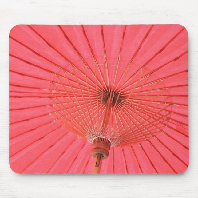 Mousepad Guarda-chuva vermelha (Frente)