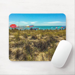 Mousepad Guarda-chuvas de praia no Horizonte