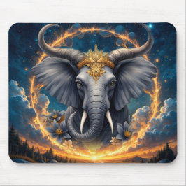 Mousepad Guardião Coroado do Portão Celestial o elefante