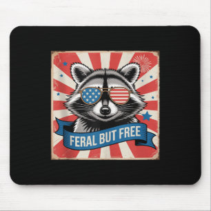 Mousepad Guaxinim Feral Mas Livre 4 De Julho Lixo Panda Gar