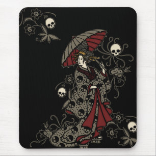 Mousepad Gueixa gótico
