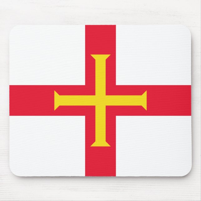 Mousepad Guernsey Flag (Frente)