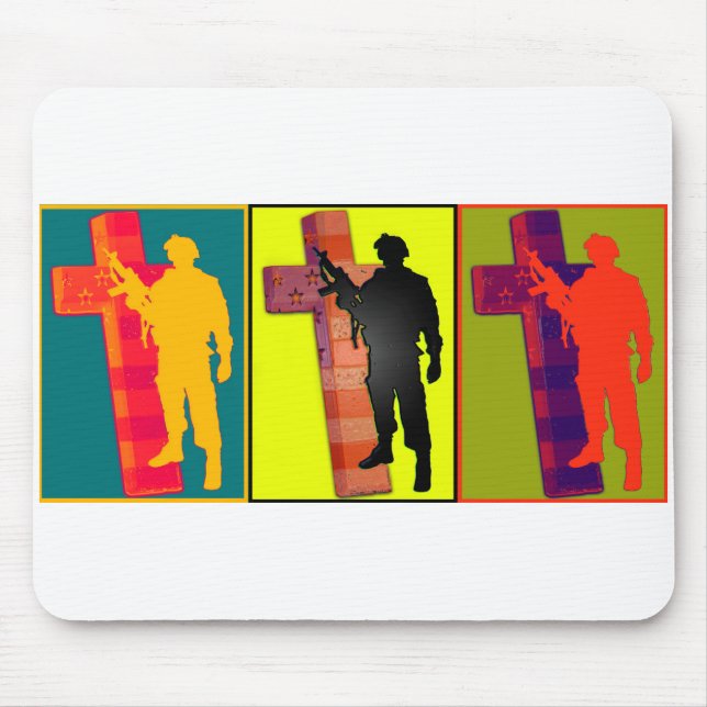 Mousepad Guerreiro #2 transversal (Frente)