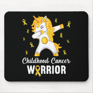 Mousepad Guerreiro Cancer da Unicórnio Em Setembro Nós Fomo