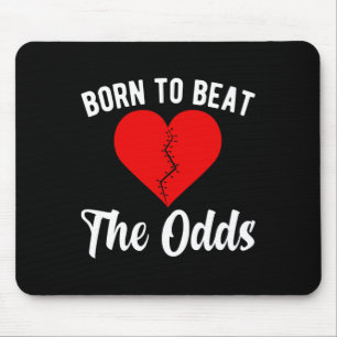 Mousepad Guerreiro Cute CHD Conscientização sobre Doenças C