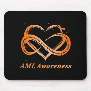 Mousepad Guerreiro da AML Sou a Awaren da Leucemia Mieloide