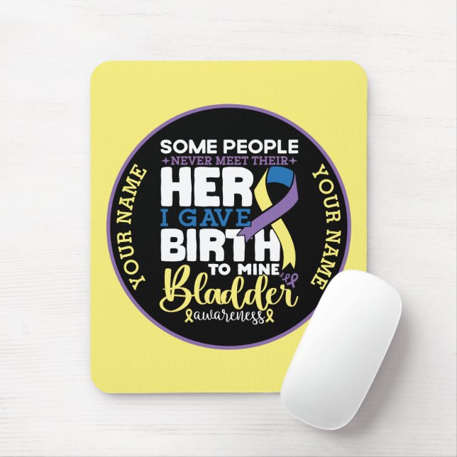 Mousepad Guerreiro da bexiga Algumas Pessoas Nunca Conhecem (Com mouse)