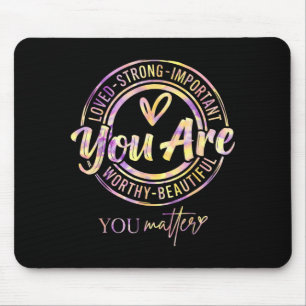 Mousepad Guerreiro da Conscientização sobre Saúde Mental co