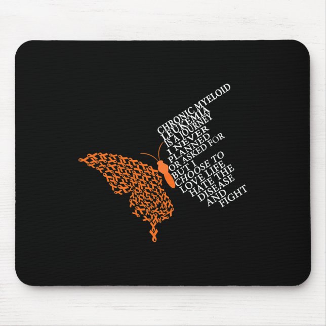 Mousepad Guerreiro da Leucemia Mieloide Crônica (Frente)