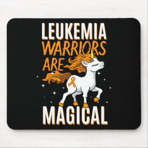 Mousepad Guerreiro da Leucemia Monge Laranja-Unicórnio