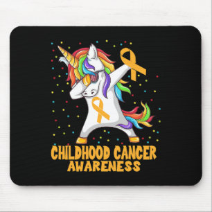 Mousepad Guerreiro de Unicórnio Dançando Conscientização do