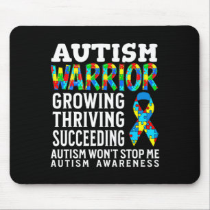 Mousepad Guerreiro do Autismo Crianças Quebra-cabeça Apoio