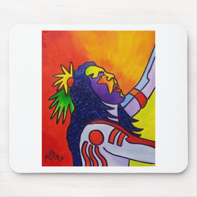 Mousepad Guerreiro do espírito por Piliero (Frente)