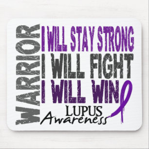 Mousepad Guerreiro do lúpus