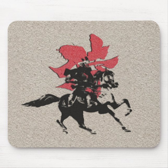 Mousepad Guerreiro do samurai (Frente)