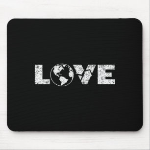 Mousepad Guerreiro ecológico ama o planeta terra símbolo de