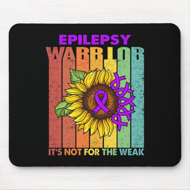 Mousepad Guerreiro Epilepsia Não é para os fracos (Frente)