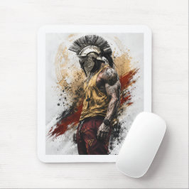 Mousepad Guerreiro Espartano Moderno – Força Antiga Moderna